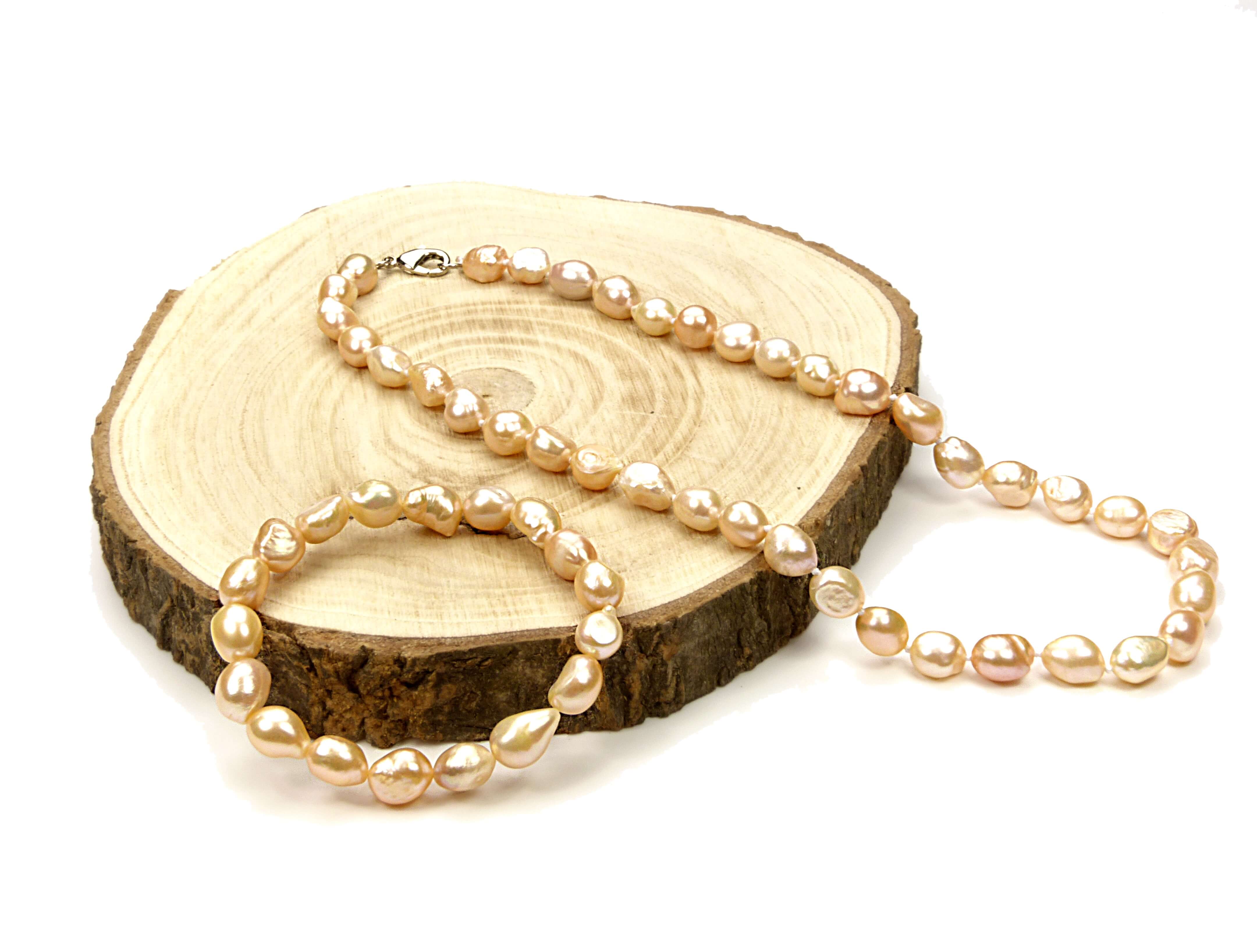 Perla riečna set - náhrdelník, náramok